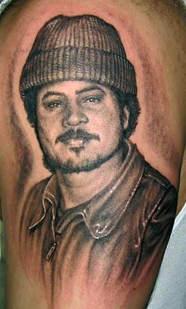 Tattoos - Portrait in Hat - 36824