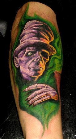 Tattoos - Tophat Zombie - 36827