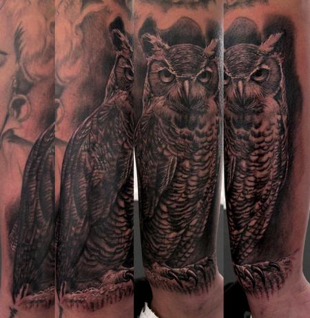 Tattoos - Owl tattoo - 54813