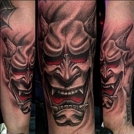 Tattoos - Hannya Mask Tattoo - 65495