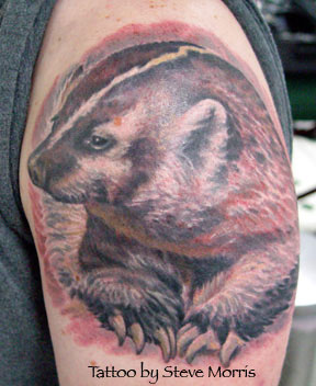 Tattoos - Badger - 16683