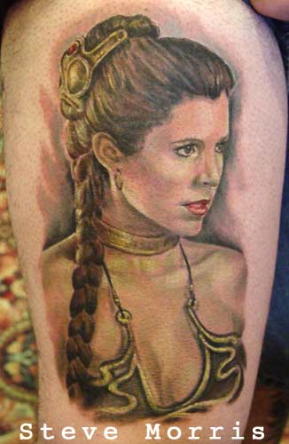 Tattoos - Princess Leia - 18888