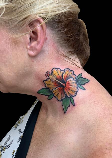 Tattoos - Hibiscus - 139769