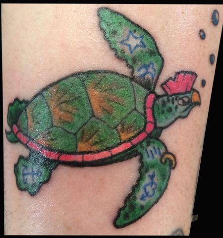 Tattoos - Punk Rock Turtle - 95178