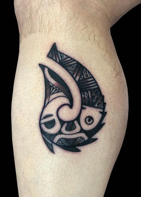 Tattoos - Polynesian Hook - 139786
