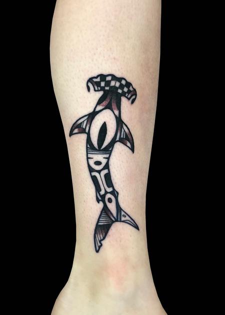 Tattoos - Polynesian Shark - 139781