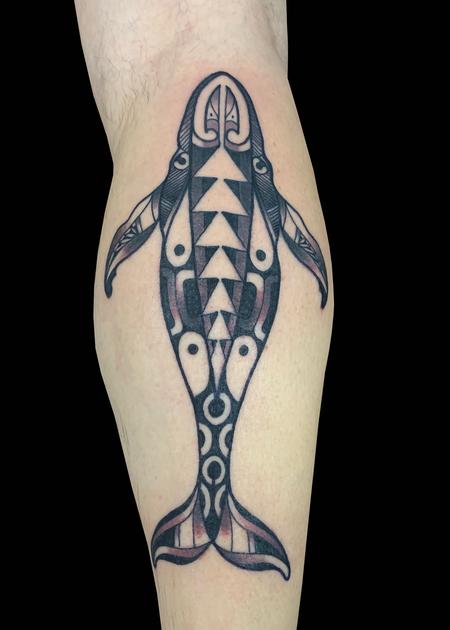 Tattoos - Polynesian Whale - 139784