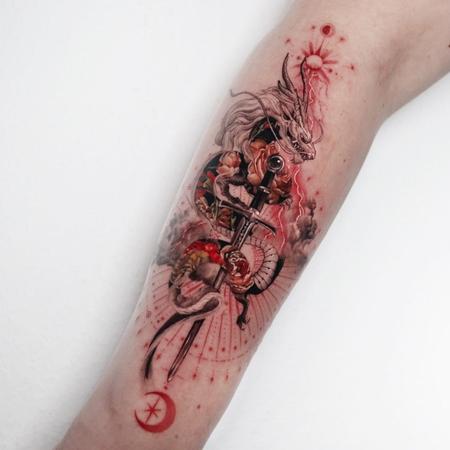 Tattoos - Mystical Dragon - 143602