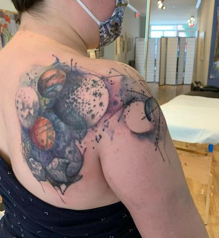 Tattoos - Galaxy CoverUp - 144133
