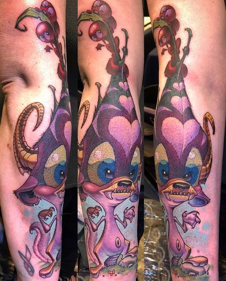 Tattoos - Cross-Eyed Jinchinza Carkayous Creature  - 144387