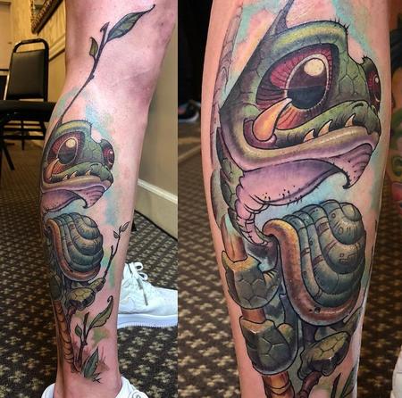 Tattoos - Tree Turtle Carkayous Creature - 144301