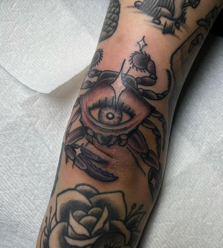 Tattoos - Mystic Eye Crab - 143561