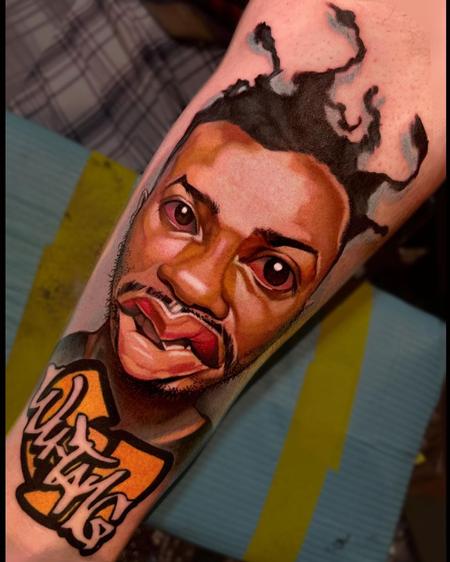 Tattoos - Wu-Tang Clan Forearm Caricature - 144334