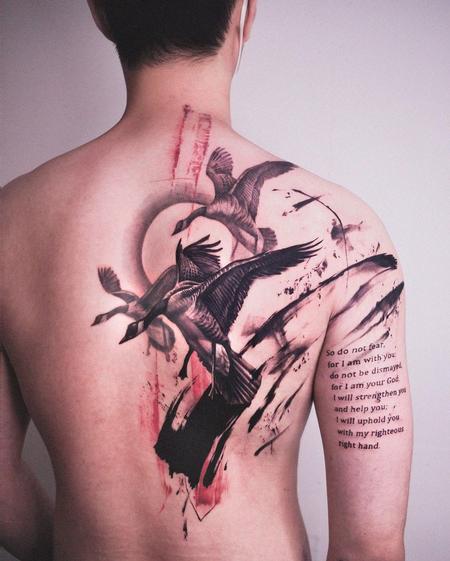Tattoos - Wild Goose Tattoo - 144126