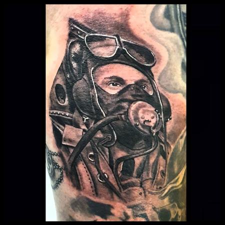 Tattoos - WW2 Spitfire Pilot - 142230