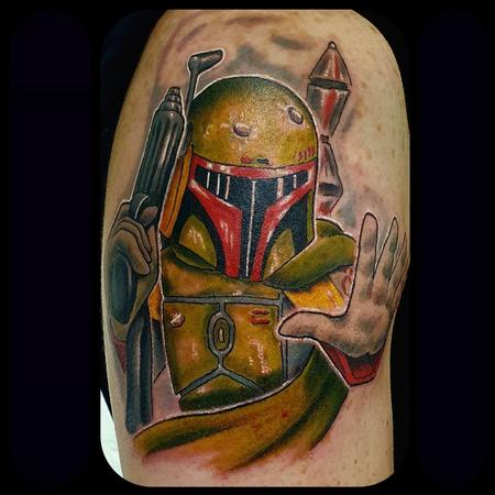 Tattoos - New School Boba Fett - 142763