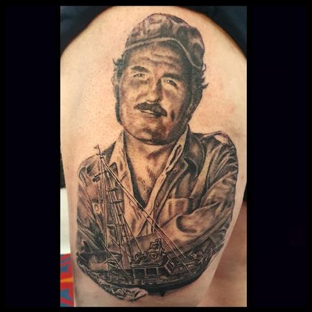 Tattoos - Captain Quint from Jaws - 139541