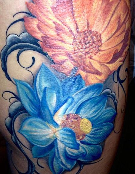 Tattoos - Flower - 103967