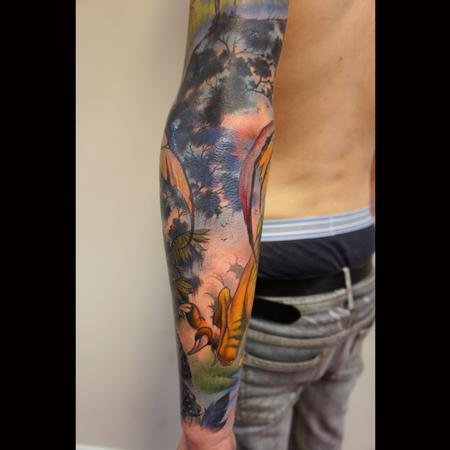 Tattoos - dinosaurs detail - 99311