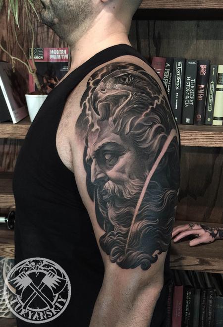 Tattoos - Zeus and eagle tattoo - 122630