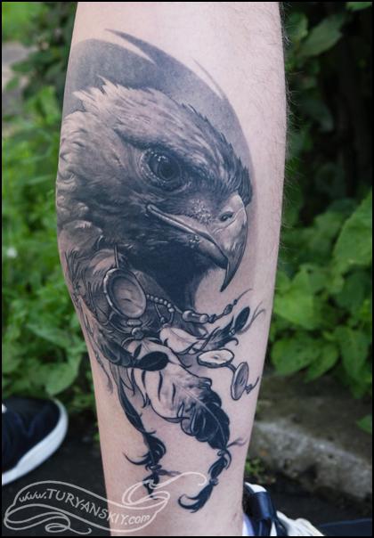 Tattoos - Eagle Tattoo - 77915