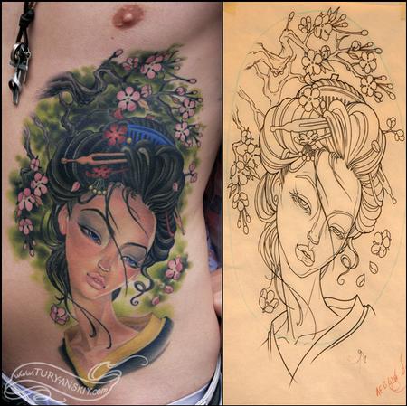 Tattoos - Geisha - 74324
