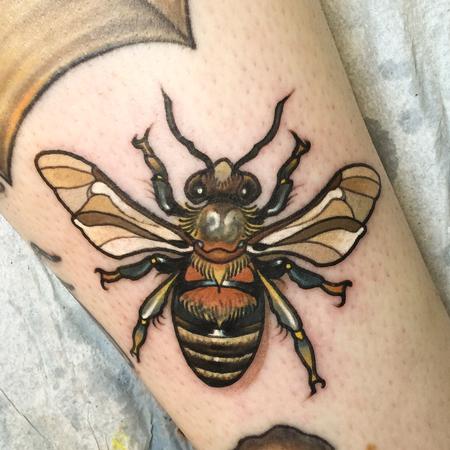 Tattoos - Bee Tattoo - 117573