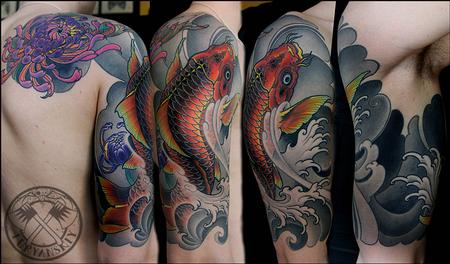 Tattoos - Koi Fish - 86377