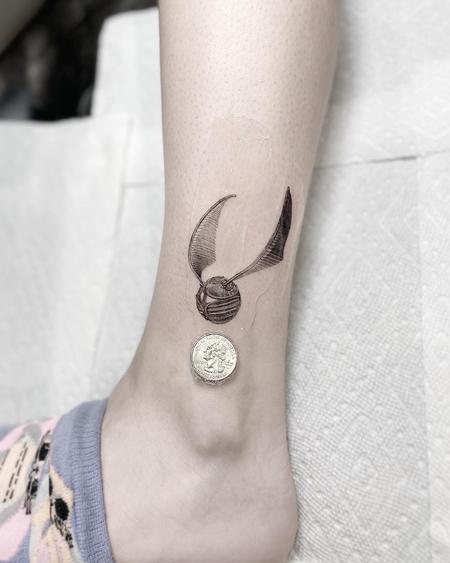 Tattoos - The Golden Snitch Tattoo - 143694