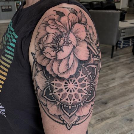 Tattoos - Flower Mandala - 139741