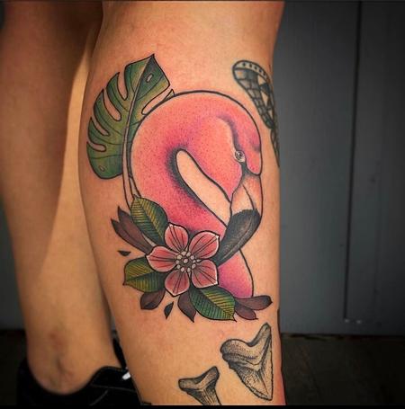 Tattoos - Pink Flamingo - 143925