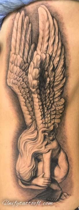 Tattoos - Angel Statue - 129360