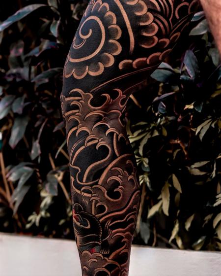 Angel Serrano - Japanese Leg Sleeve