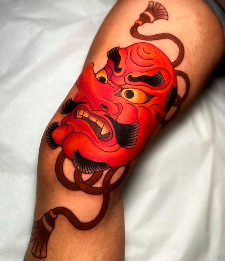 Angel Serrano - Japanese Tattoo Mask