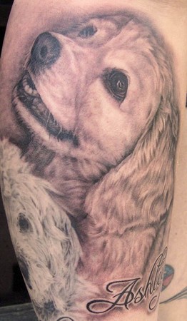 Tattoos - Dog Portrait - 38197