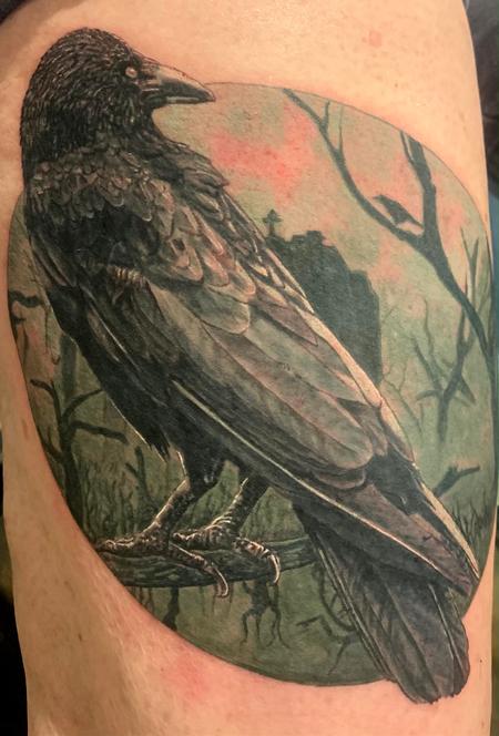 Tattoos - Raven Tattoo - 143499
