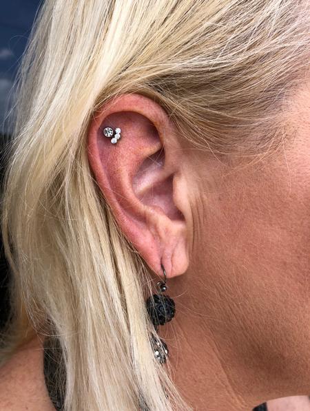 Katie Heisler - Upper flat piercing