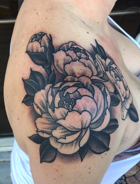 Tattoos - Peony Flowers - 139833