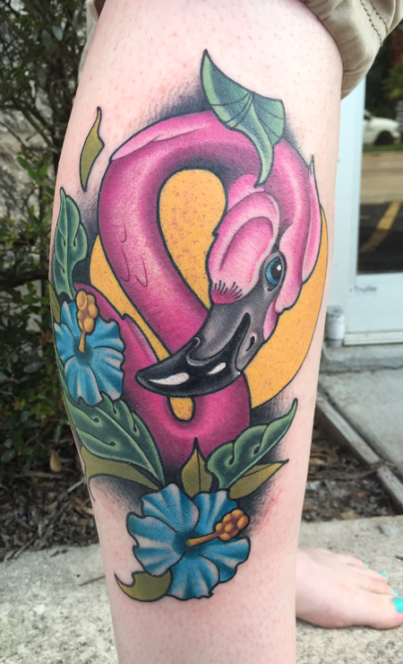 Tattoos - Florida Flamingo - 139846