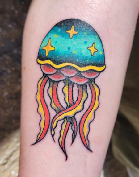 Jessica Johnson - Jellyfish Tattoo