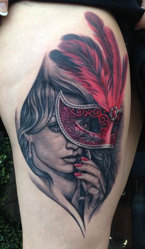 Tattoos - Masquerade Tattoo - 89631