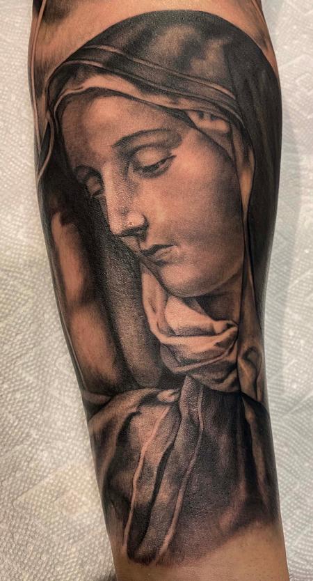 Tattoos - Mother Mary Tattoo - 146064