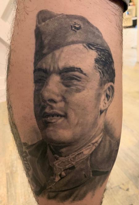 Bart Andrews - Memorial Portrait Tattoo