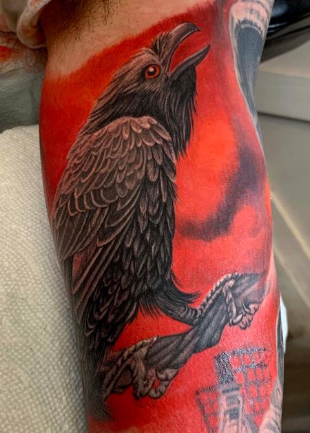 Tattoos - Raven Tattoo - 146070