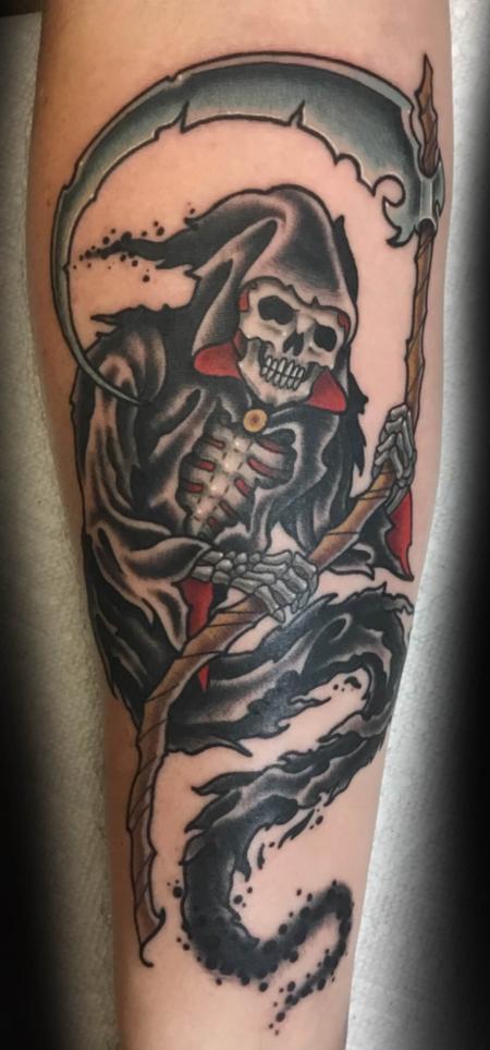 Skyler Del Drago - Reaper Tattoo