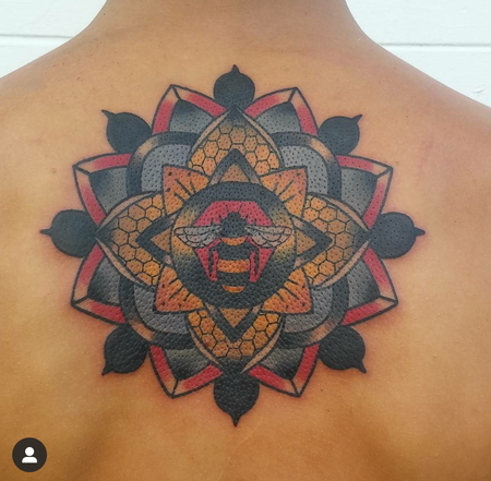 Drew Potts - Bee mandala