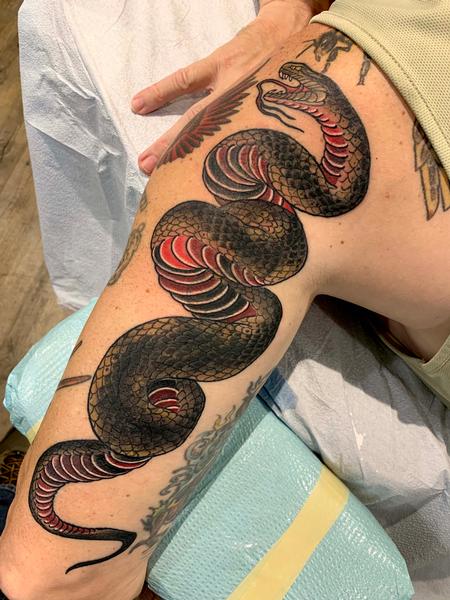 Bart Andrews - Snake Tattoo Coverup