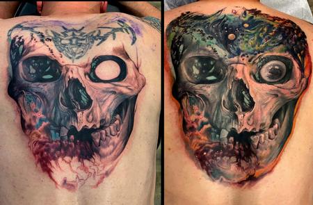 Bart Andrews - Space Skull Tattoo