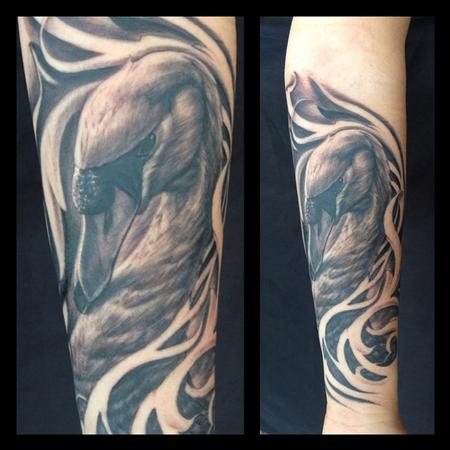 Tattoos - Swan  - 106343