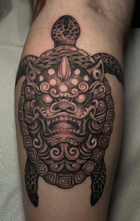 Tattoos - Shishi Turtle Shell Tattoo - 146088